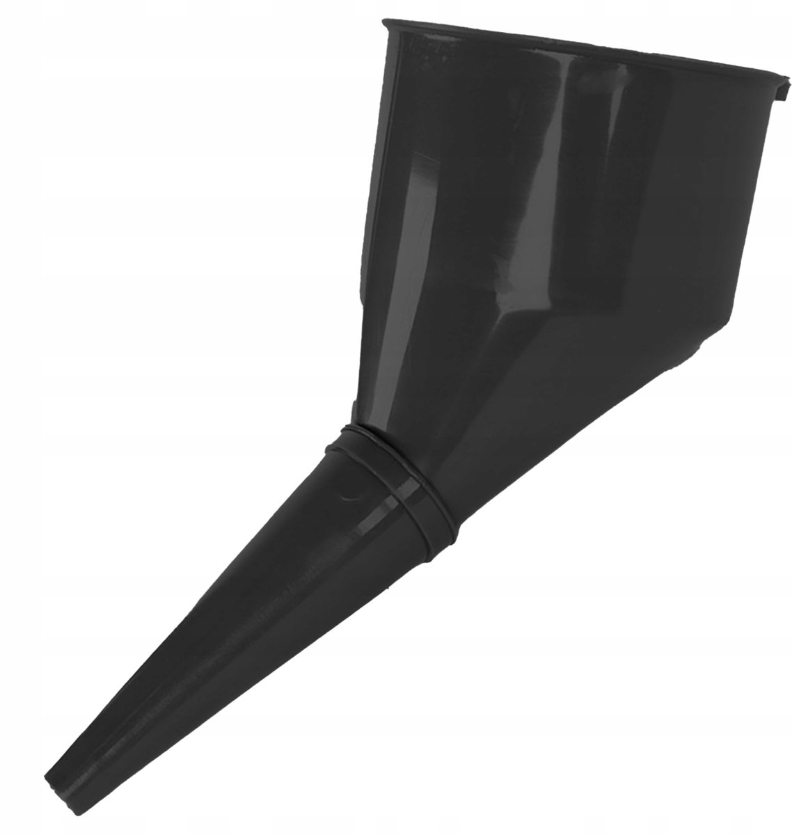 Schuine kunststof dreg, 13 cm Kom, Zonder Handvat
