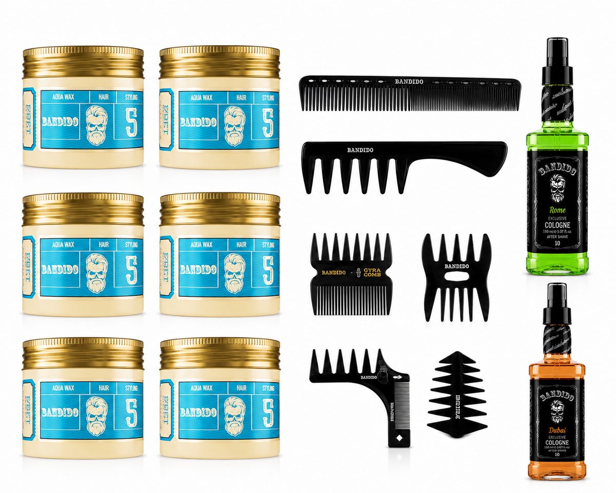 Bandido haar Wax Nr 5 125ml 6 stuk