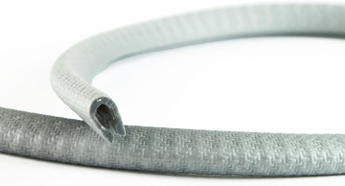 Randbescherming profiel 2171 KS1055 - Keder met metalen klem - 3 m - Voor flexibele toepassingen - ShopVlot