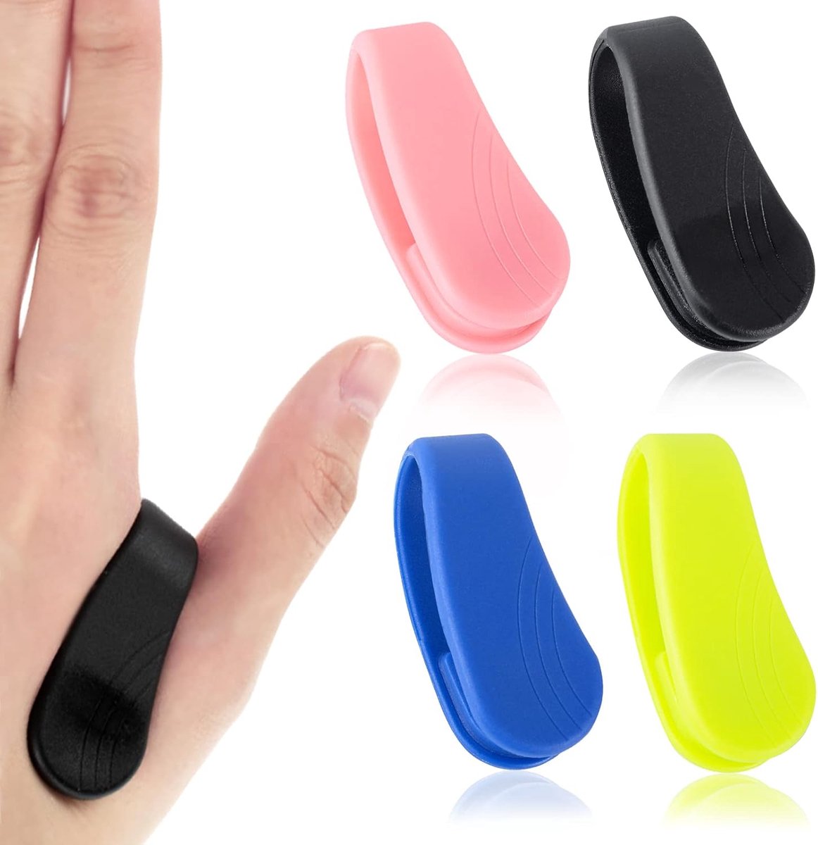 Acupressuur Clip 4Pcs - Silicone Stress Relief - Migraine Verlichting - Ontspan Spieren - ShopVlot