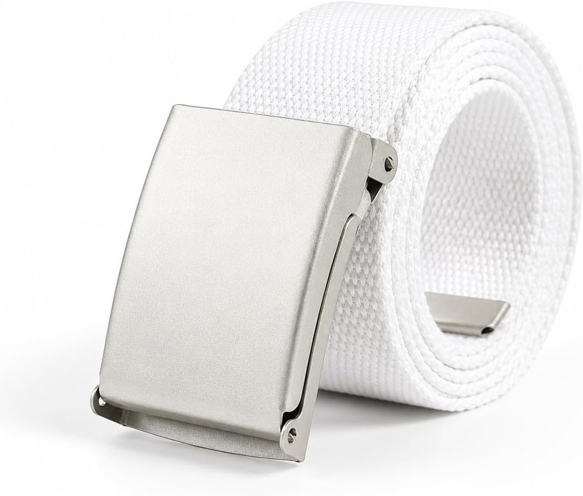 Belt voor mannen en vrouwen - 130 cm lang - canvas stof - zonder gaten, oneindig verstelbaar - ShopVlot