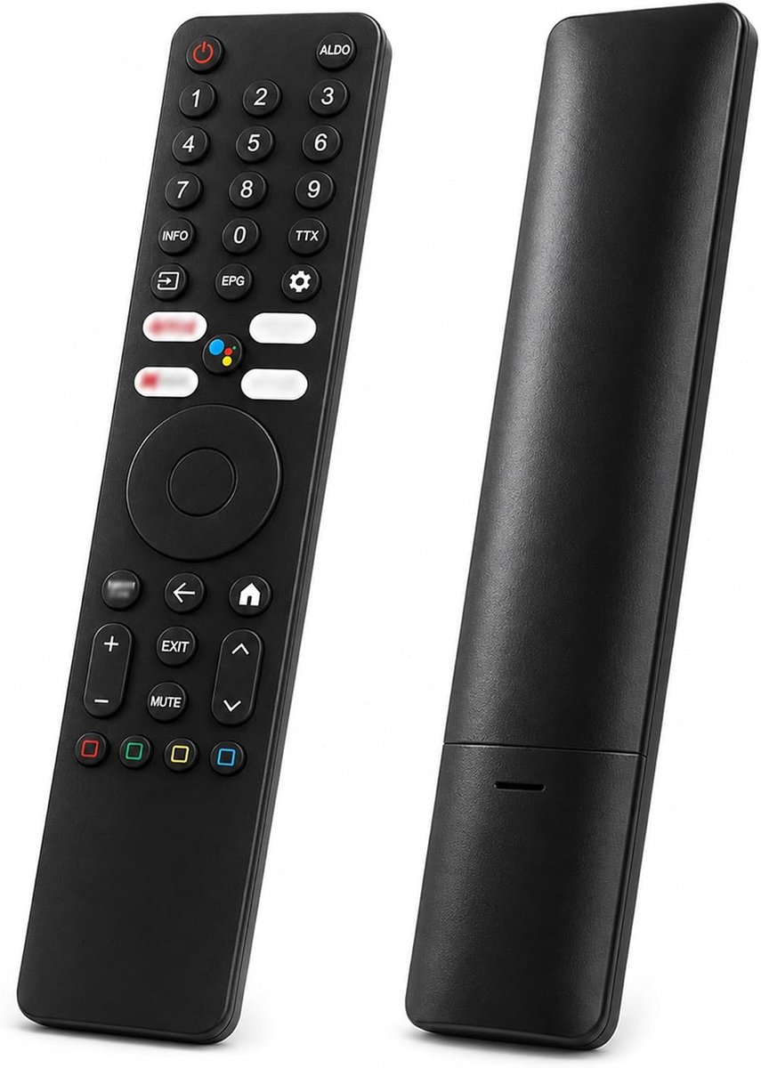 Vervangende afstandsbediening voor Xiaomi TV Q1 P1 - Bluetooth - spraakbesturing - intuïtieve zoekfunctie - ShopVlot