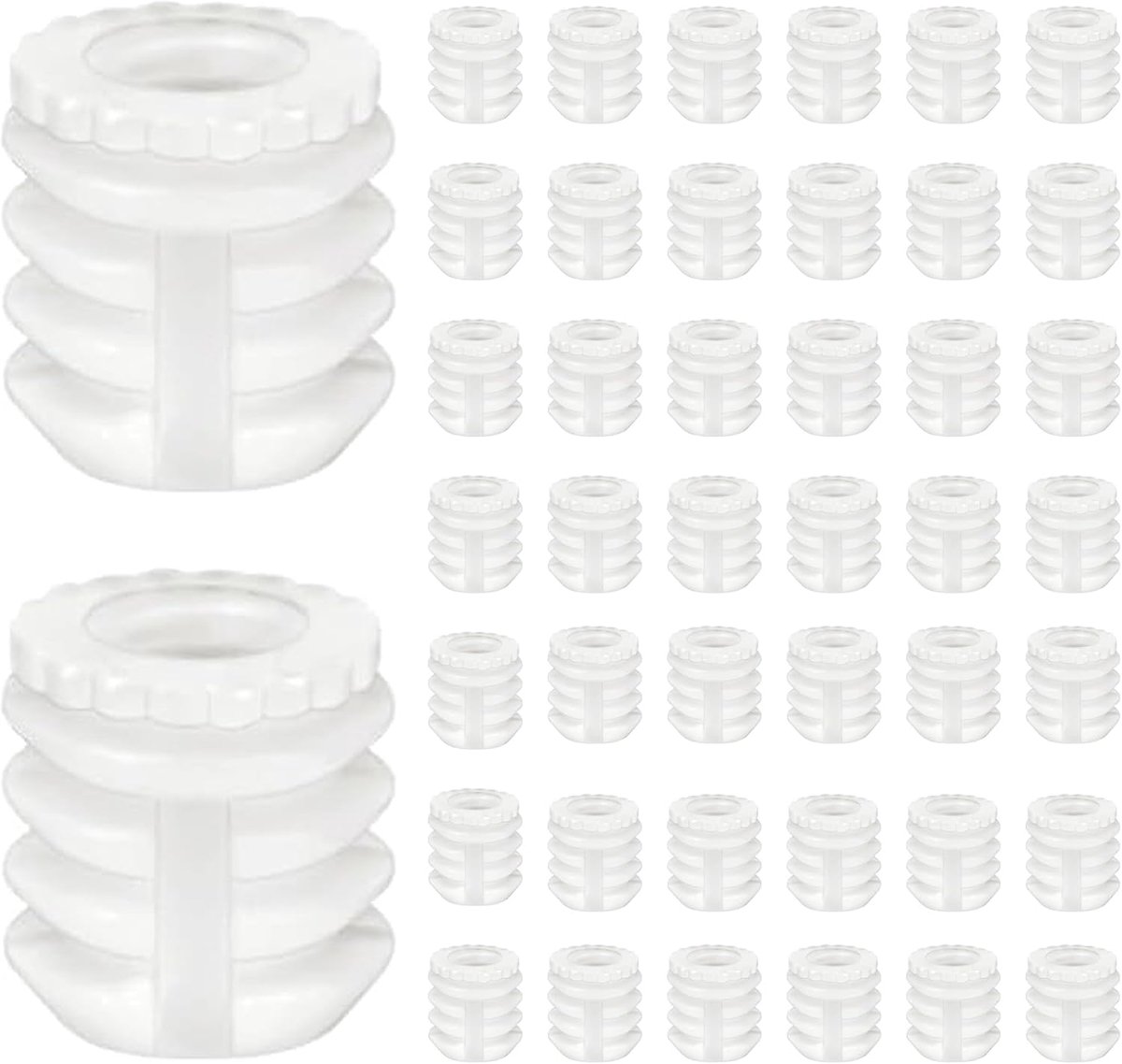 Cam Lock Bevestigingsmiddelen 100 stuks - Plastic - Voor meubels - Ideaal voor reparatie en montage - ShopVlot