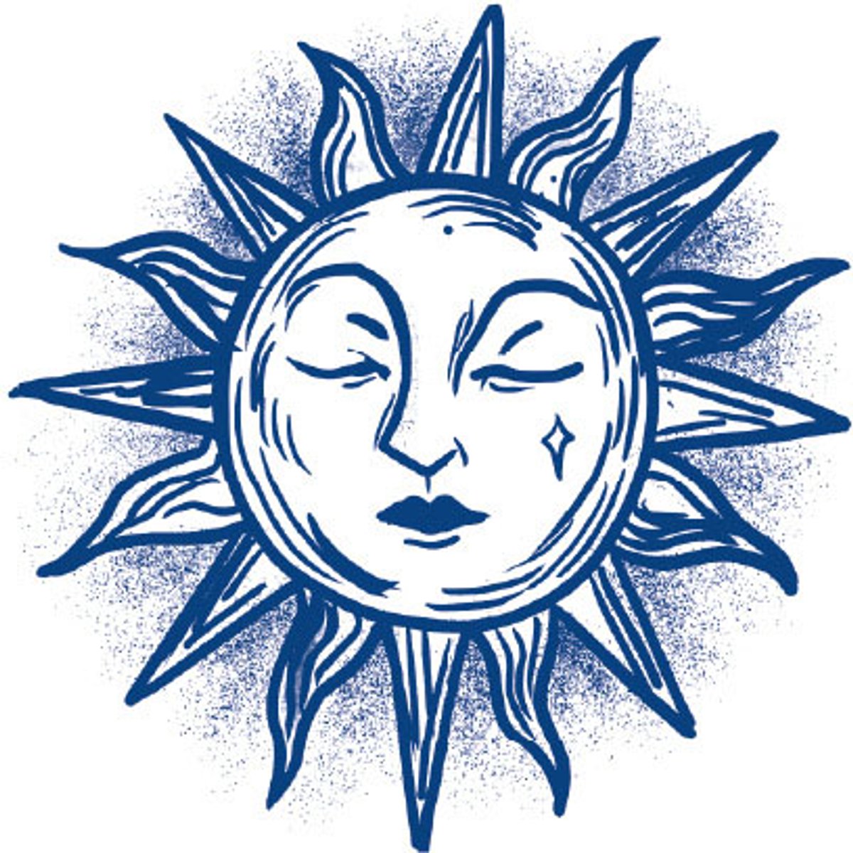 Tijdelijke tattoo Celestial Sun 2 weken