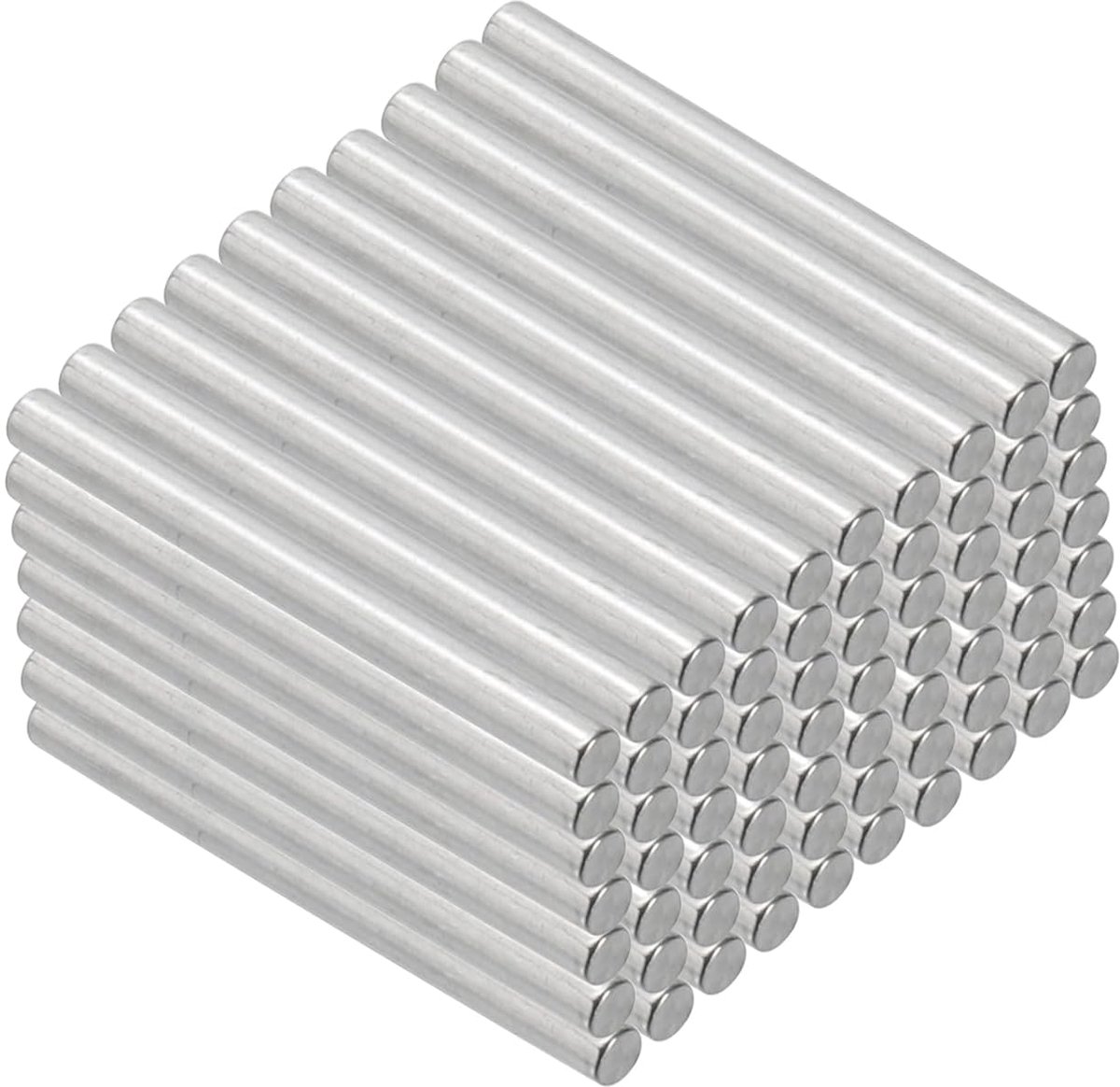 100 stuks Assortiment van 304 roestvrij staal Ingekleurde bevestigingsmiddelen 2 x 22mm, Centerpin Metaal cilindrische pin voor planken Positiecomponenten Meubelbevestigingen