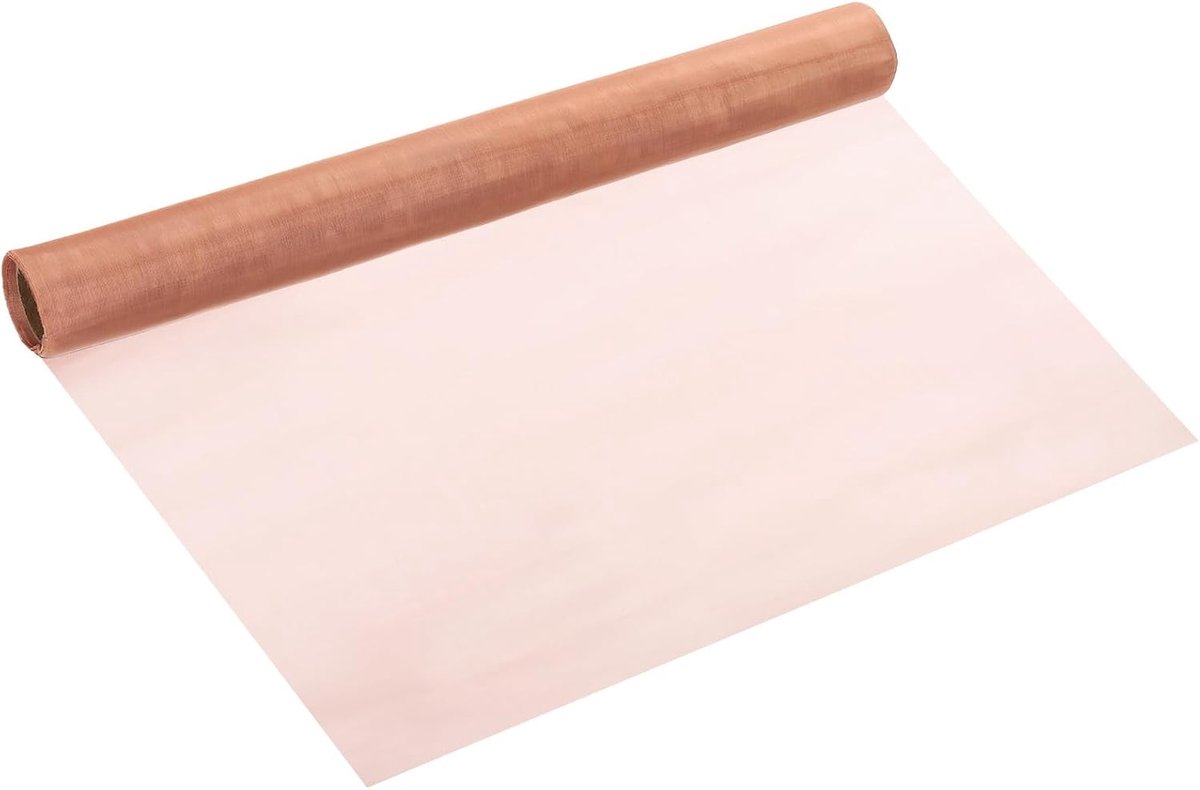 39,4 x 11,9 inch messing geweven draadgaasrol, 1 rol 120 gaasfilter, grof dicht gaas, metalen gaasscherm voor filtergaas, raam, beveiliging, ventilatiehoes, filtratie, dierenhek, paars