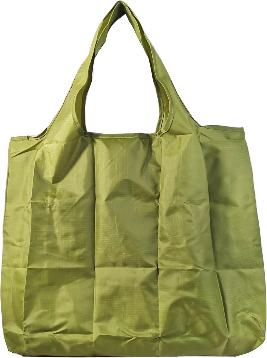 Liliana Grote opvouwbare tas, 43 x 66 cm, herbruikbare boodschappentas, lichte handtas, sneldrogend, scheurvast voor winkelen, reizen, uitstapjes