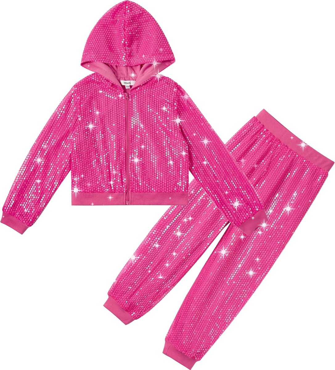 Hip Hop danskostuum voor kinderen, met pailletten, straat, danskleding, set jas en broek