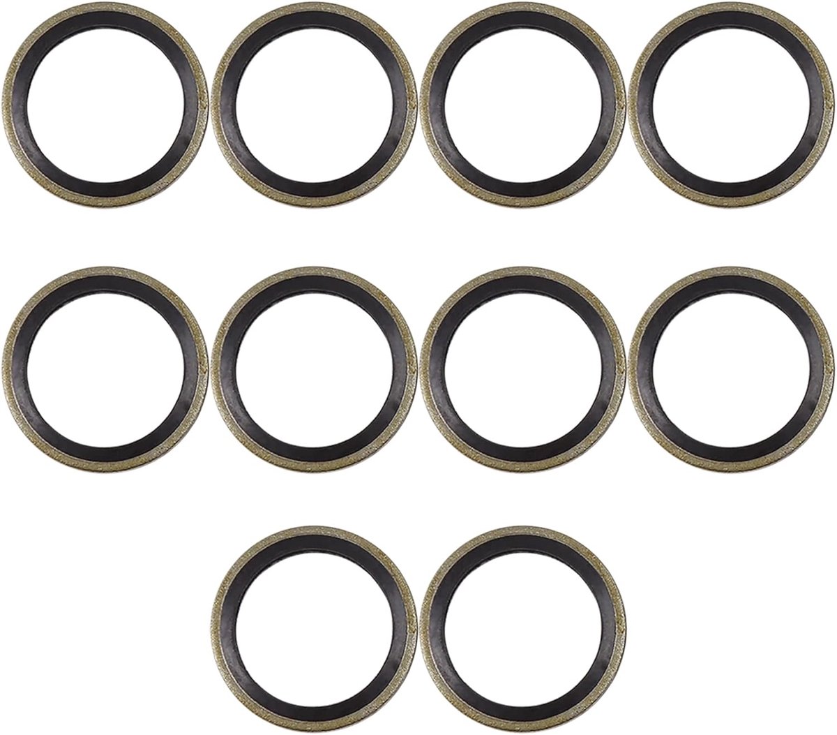 ABSOPRO 10 set motorolieafvoer Crush vlak gelijmde sluitring afdichtingen M16