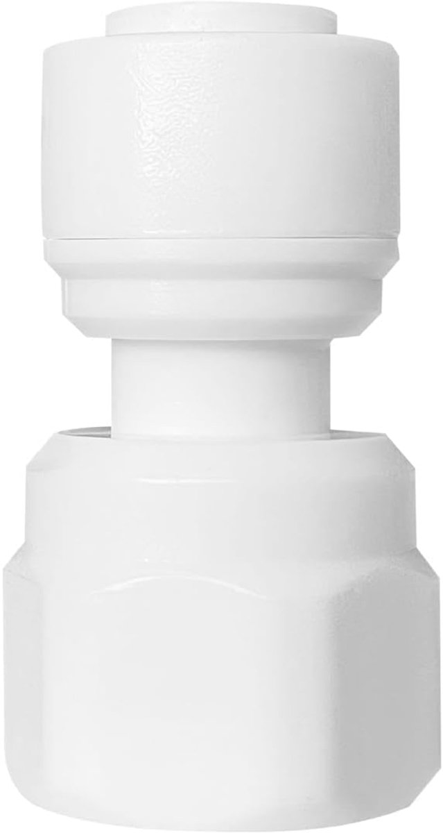 1 Stks 1/4 "Buis OD naar 10mm Vrouwelijke Draad Water Filter Connectors, Plastic Pijp Quick Connectors voor Water Filter Dispensers