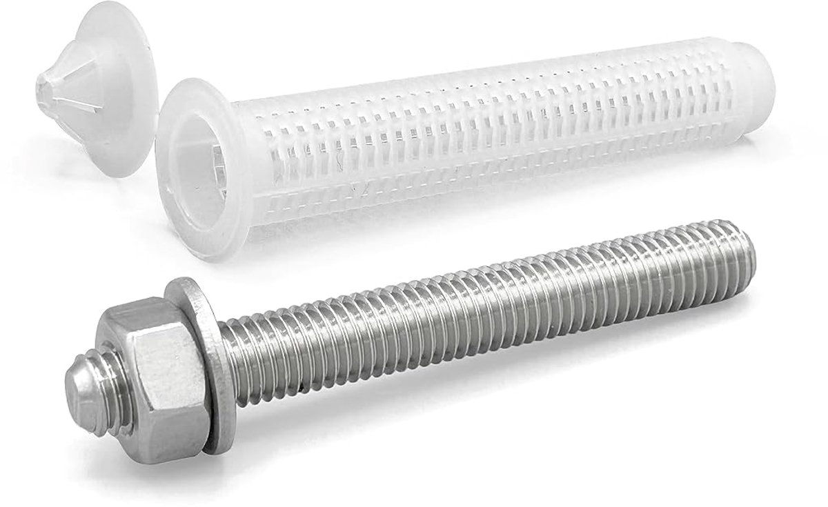 Chemische verankering (schroefdraadstang + zeef, M10 x 120 (25 stuks)