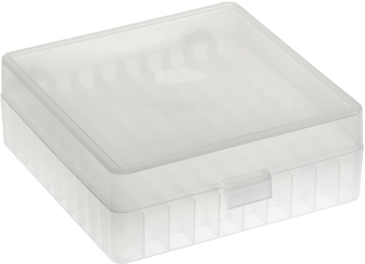 2-1967 neoBox-100 van PP voor vials tot 12 mm, transparant