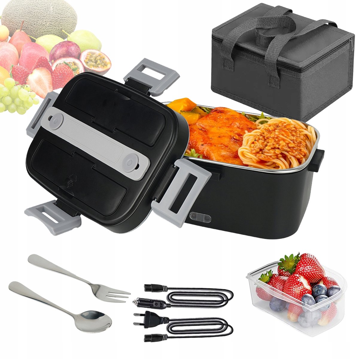 Elektrische Lunchbox 1.8L - Warm Eten voor Auto & Thuis