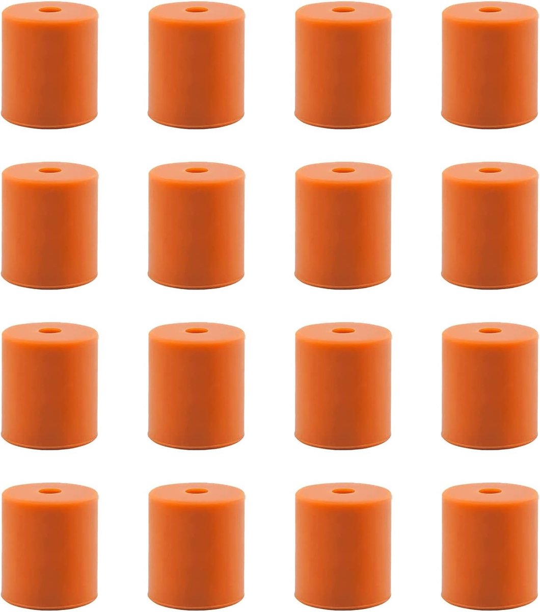 3DMAN Heatbed Silicone Leveling Column, Solid Bed Mounts 18mm Stable Hotbed Tool Heat-Resistant Silicone Buffer for 3D - ShopVlot