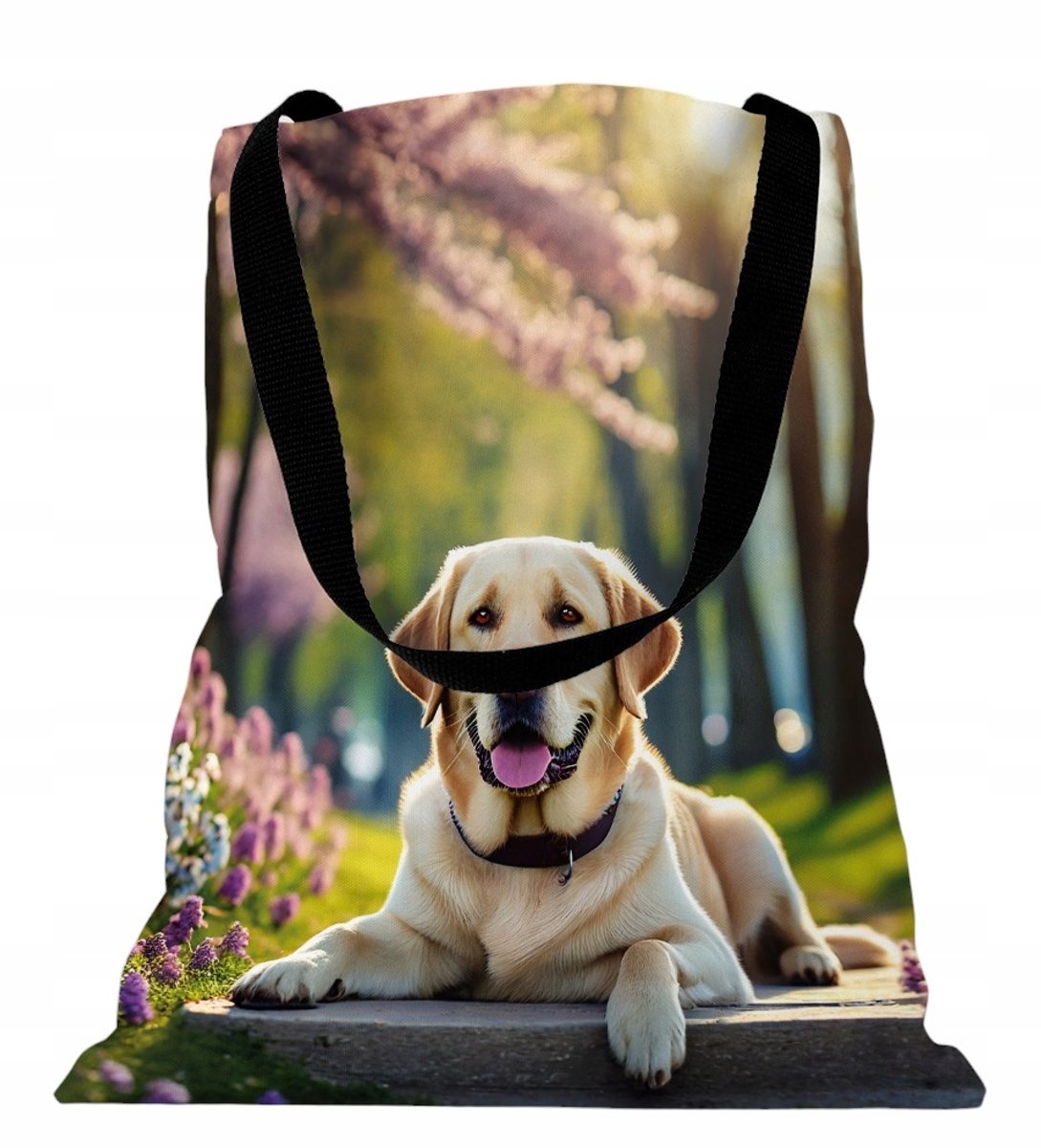 Dierenprint Shopper Tas - Labrador Retriever - Polyester