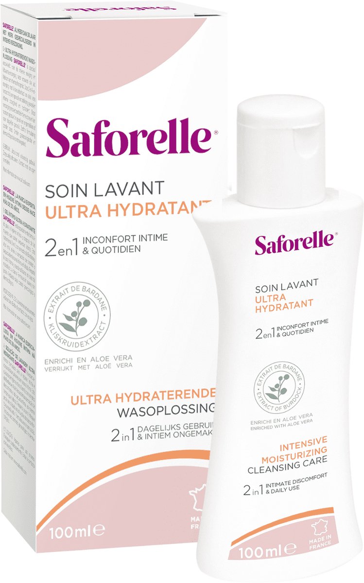 Saforelle ULTRA HYDRATERENDE WASVERZORGING 100ml