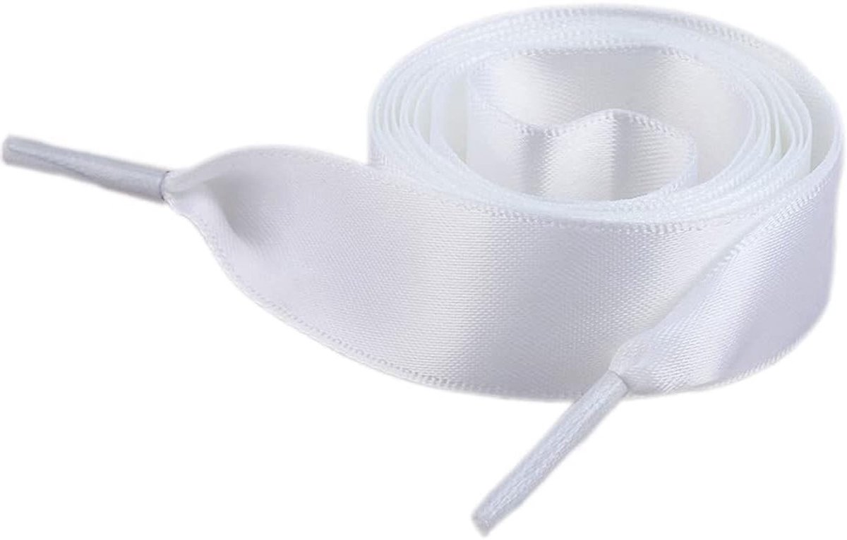 2 Pairs Satijnen Veters, Universele Platte Veters, Scheurvaste Veters voor Casual Schoenen, Vervangingsveters voor Unisex, 50 cm Lang, Ideaal voor Canvas Schoenen en Sneakers