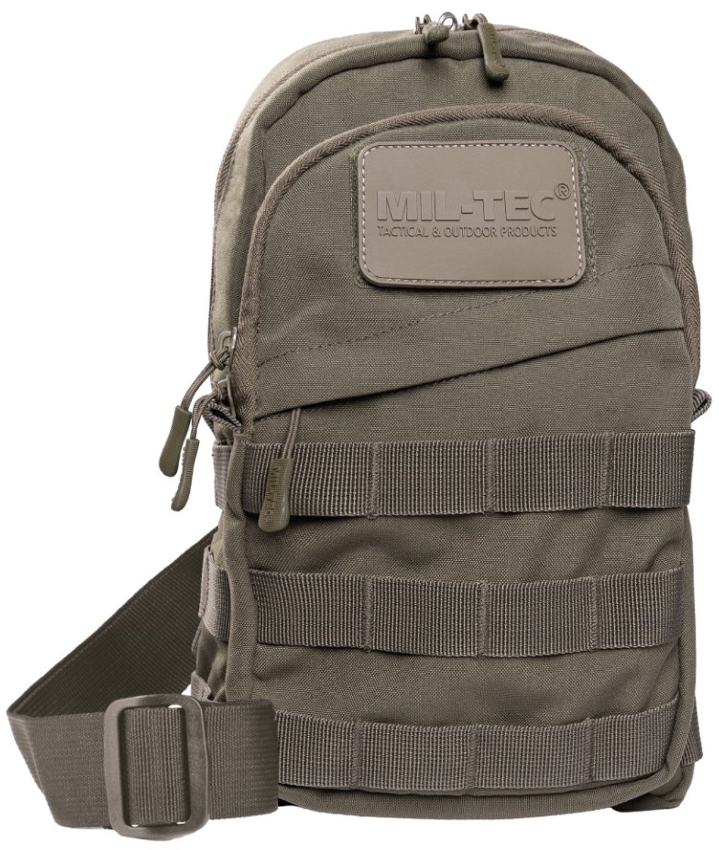 Sling of buik tas Mil-Tec 6 liter groen