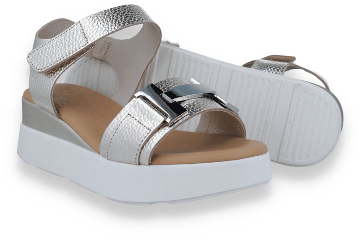 Oh! My Sandals Dames Sandaal | Goud | Maat: 42