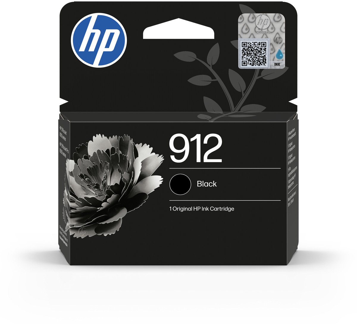 HP 912 Origineel Zwart 1 stuk(s) Normaal rendement
