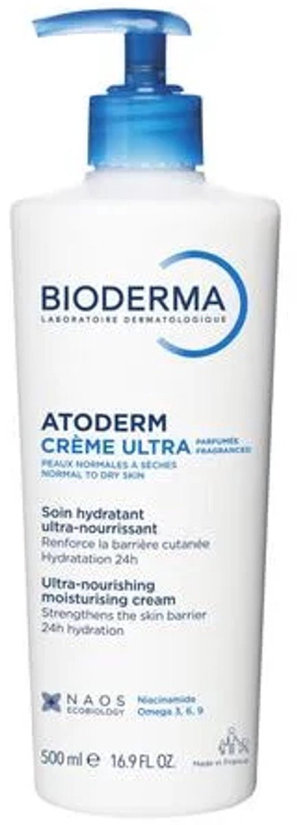 Bioderma Atoderm Crema Cuidado Diario Para Toda La Familia 500 Ml