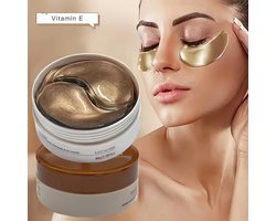 Cafeïne & Niacinamide & Collageen Oogmasker 60 Stuks - Anti Wallen en Donkere Kringen - Eye Pads -…