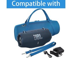 Beschermende Tas voor JBL Xtreme 4 Bluetooth Speaker, Draagbare Case, Blauw, Schokbestendig en Waterdicht