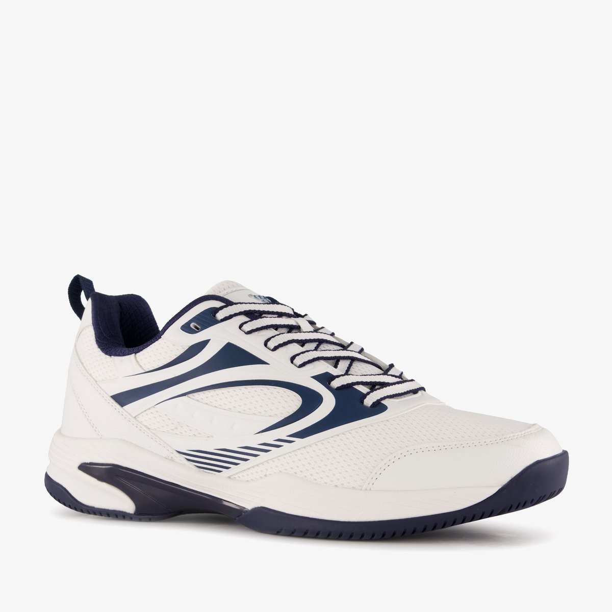 Osaga heren padelschoenen wit blauw - Maat 40 - Uitneembare zool