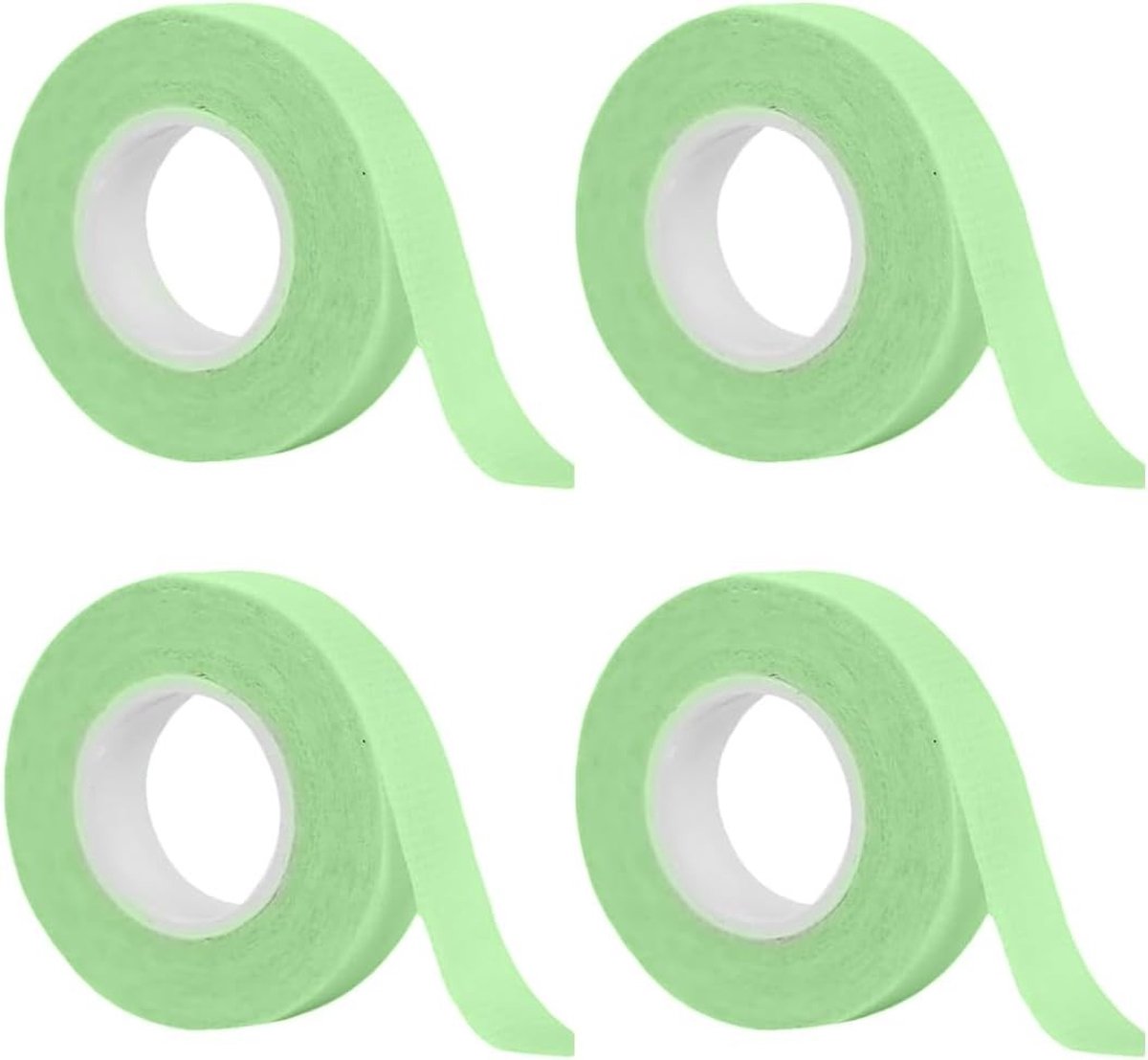 Zelfklevende huidvriendelijke micropore tape - Ademend en flexibel voor wondverzorging, sport en wimperextensions (1,2 cm x 9,14 m) - Ideaal voor gevoelige huid en medische toepassingen