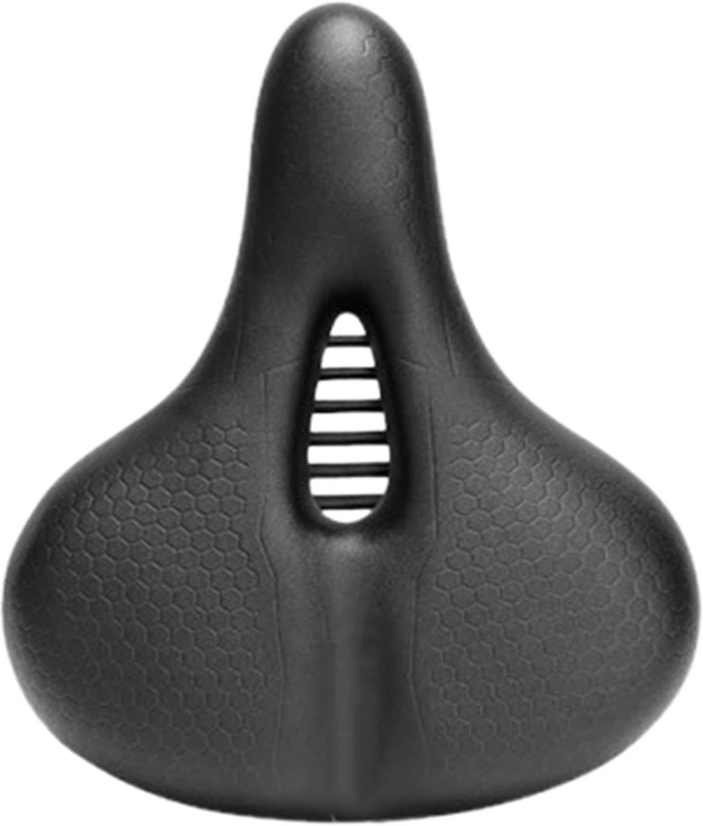 KZQ Heren fietszadelkussen – waterdicht, antislip, traagschuim en schokdemping – universele maat voor mountainbike, trekking en vouwfiets.