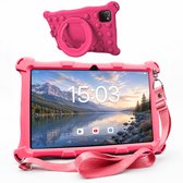 Tablette pour enfants AngelTech XL – 3+4 Go RAM - 32+64 Go – Android 14 - 100% Kidsproof – Extra Large – À partir de 3 ans - Aussi pour usage adulte - 10 pouces - Contrôle parental – Housse de protection Fidgy – Rose