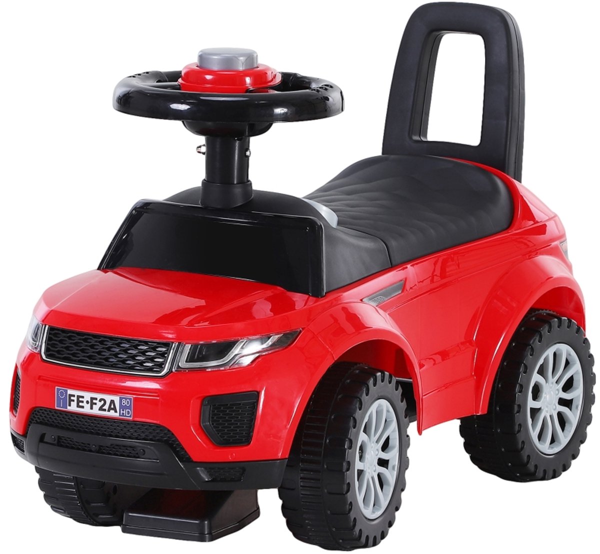 1 stuk - Baby rijden speelgoed - Kinderwagen - Baby rijden speelgoed met luidspreker - Simulatie snelheidsmeter en speelgoeddoos - Geschikt voor kinderen van 12 tot 36 maanden - Rood