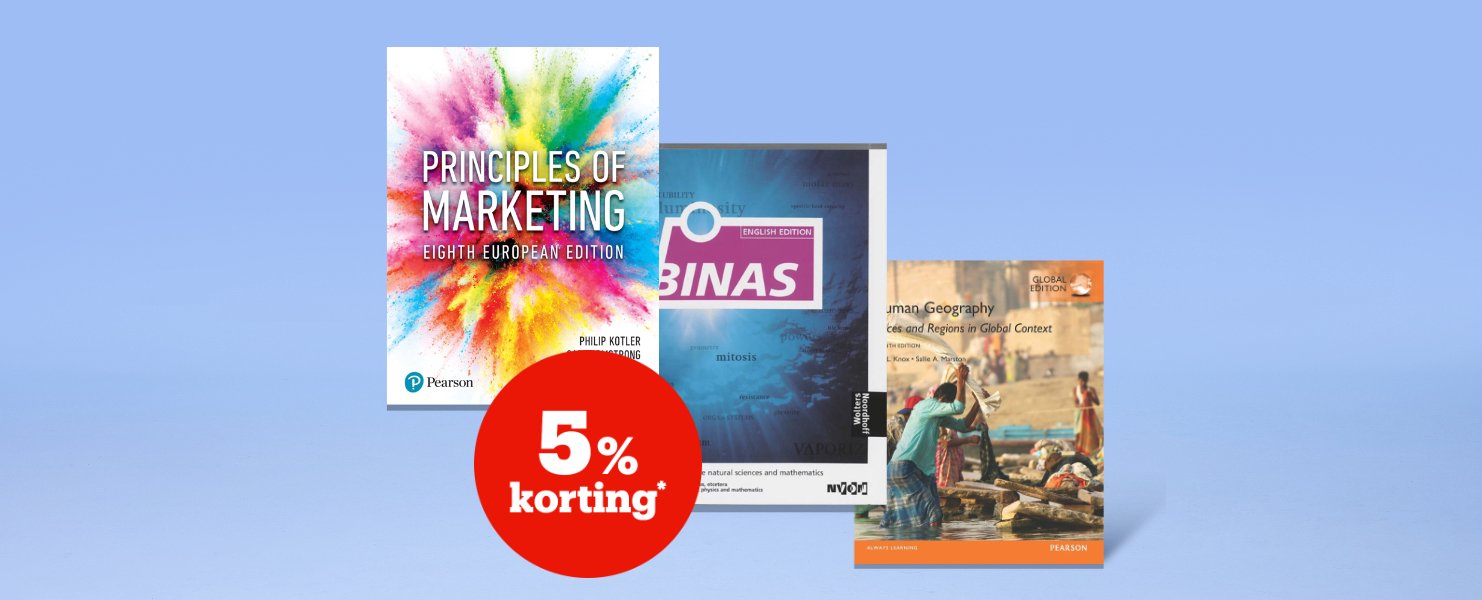 5% studentenkorting