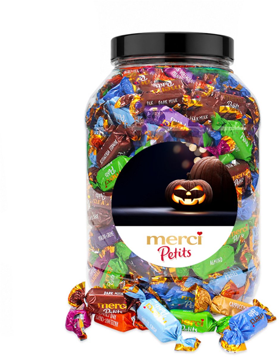 merci Petits Halloween chocolade - "Happy Halloween" - 7 chocoladesmaken - 1400g