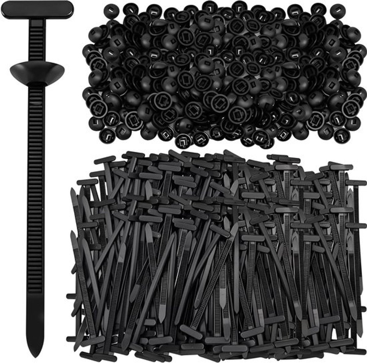 Universele kabelbindergesp - 150 stuks - Zware kunststof - Auto reparatie - Multifunctioneel