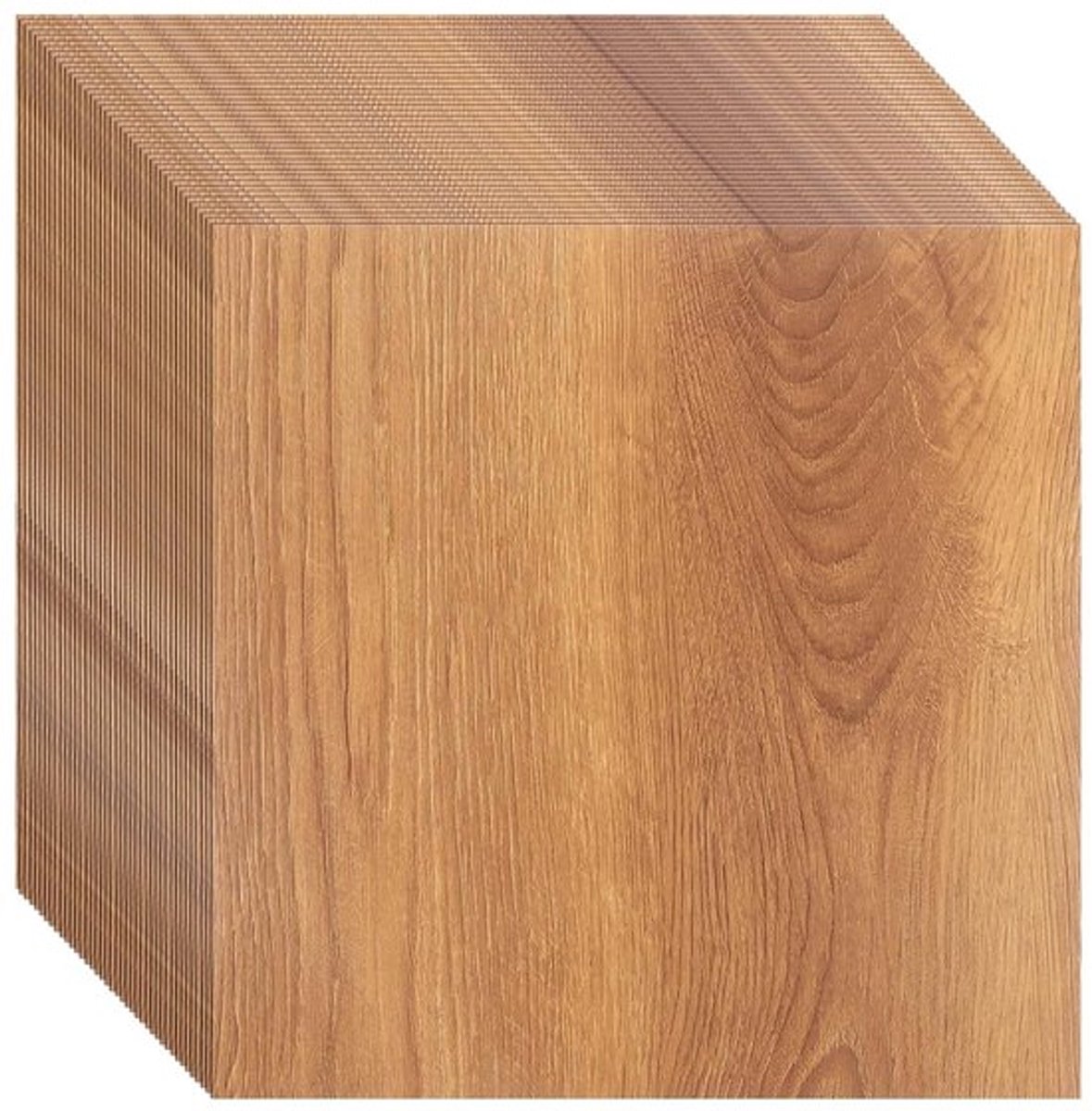 40 Stuks Zelfklevende PVC Vloerbedekking 30 x 30 cm - Antislip Vinyl voor Keuken, Woonkamer en Badkamer