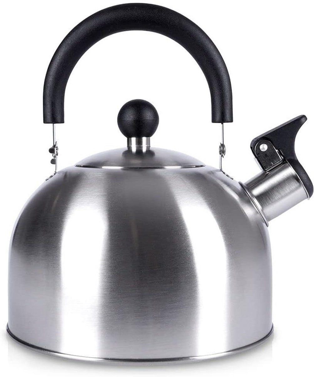 Waterkoker - Fluitketel - Thee Zetten - Modern Design - 15 Liter - Zilver