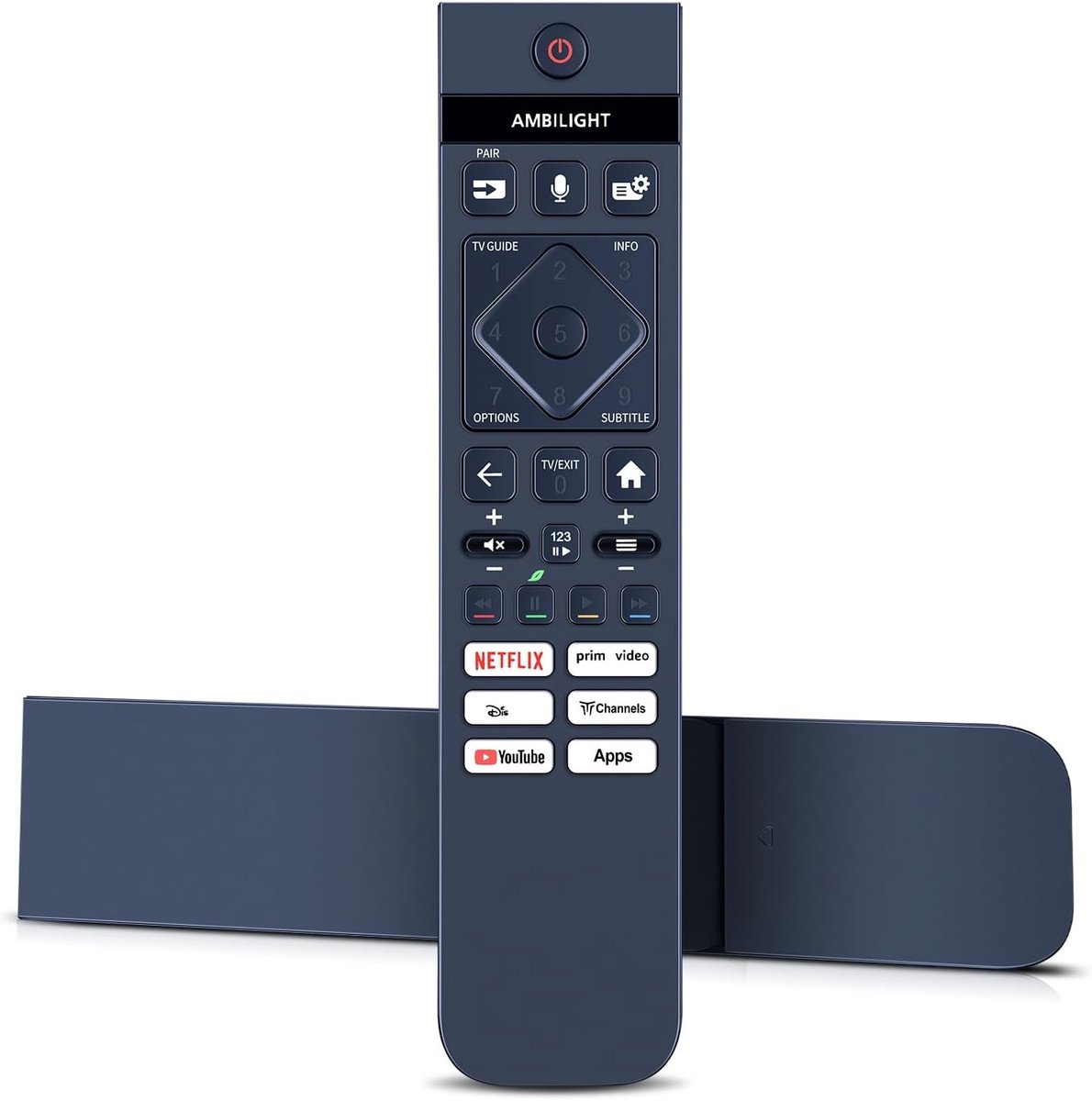 Vervangende afstandsbediening voor HD LED Smart TV's van Philips - Compatibel met 24PHS6000, 32PHS6000, 32PFS6000, 40PFS6000 en 32PFS6109 - Ideaal voor eenvoudig gebruik en vervanging