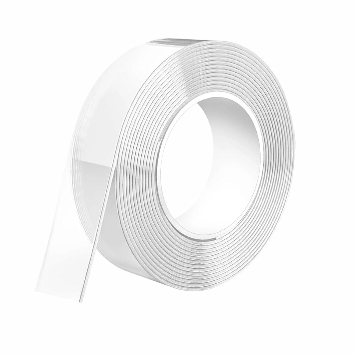 Extra sterke dubbelzijdige tape, wasbaar en transparant, ideaal voor muur, tapijt en keuken, herbruikbaar en zonder sporen
