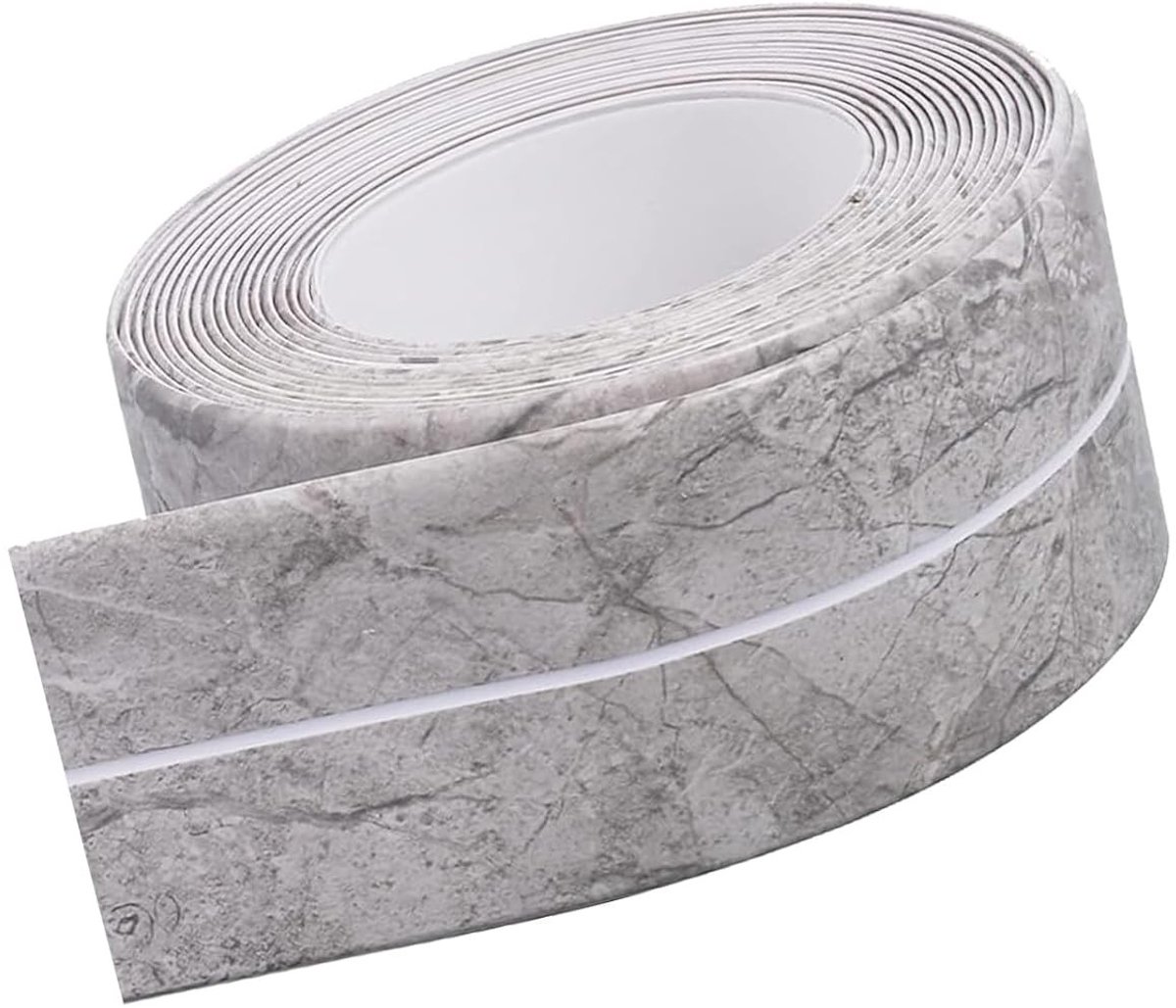 Waterdichte Plakband voor Keuken en Badkamer, Randafdichting voor Badkuip en Toilet, 3.8 cm x 3.2 m, Ideaal voor Vochtige Ruimtes en Herstellingen