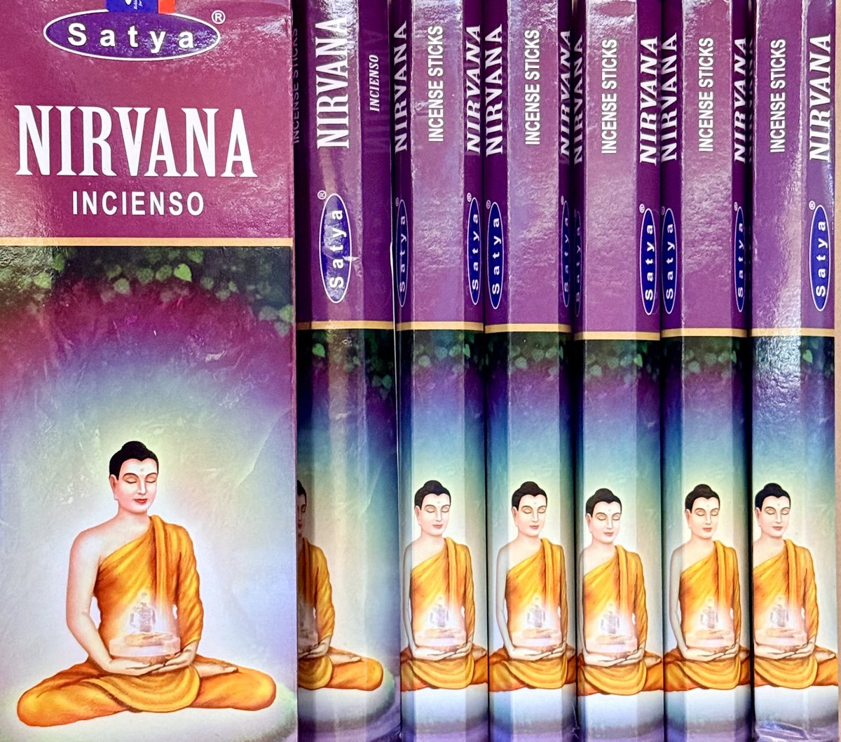 wierook Satya Nirvana incense sticks 20sticks x 6