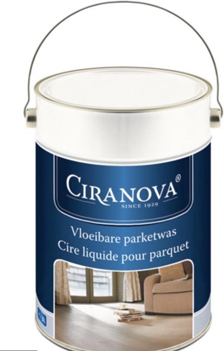 Ciranova Vloeibare Boenwas - Geel - 5 l - 10 m²/l