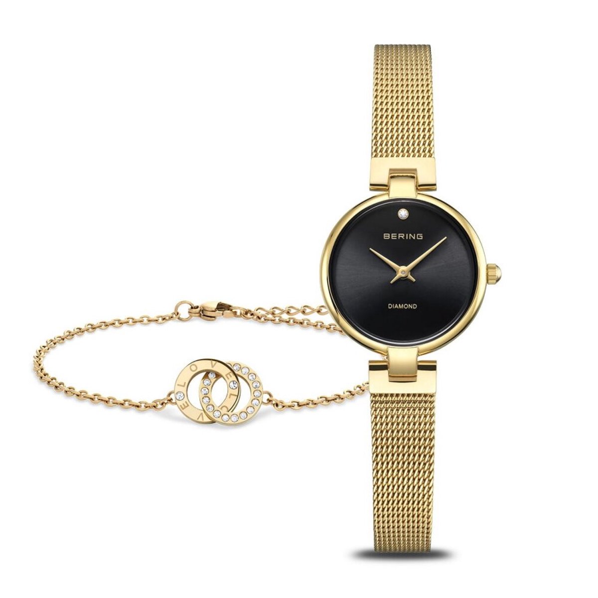 Bering - 17724-332-GWP - Geschenkset - Dames - Kwarts - Classic