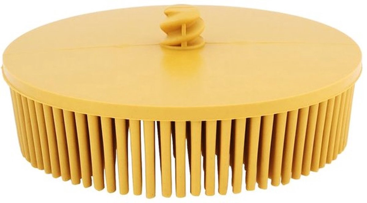 Schurende Borstel 80 Korrel - Varkenshaar Disc 73,5 mm - Ontbramen/Polijsten - Metaal/Plastic - Max 15000 RPM - Multifunctioneel Gebruik - Schuurdisc