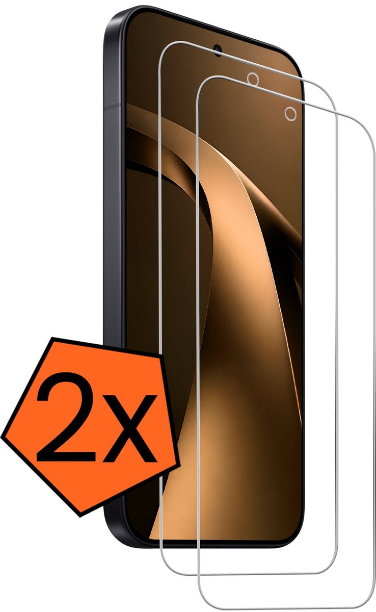 Screenprotector - 2 Stuks - Geschikt voor Xiaomi 17T Pro - Extra Sterk - Gehard Glas - Beschermglas - Tempered Glass - Screen Protector