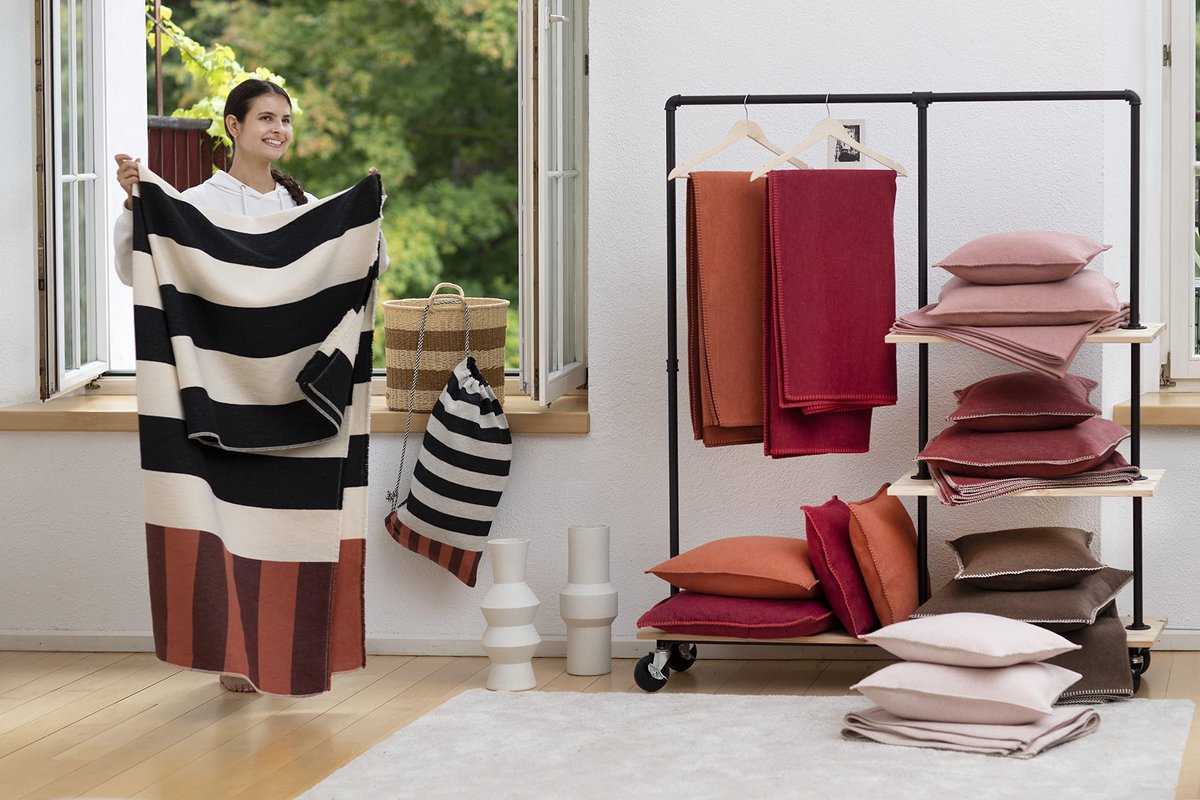 SnelShoppen - Kussensloop terracotta 40x40 cm - Pluizig zacht katoen sierkussen voor woonkamer, slaapkamer, tuin en feestelijkheden