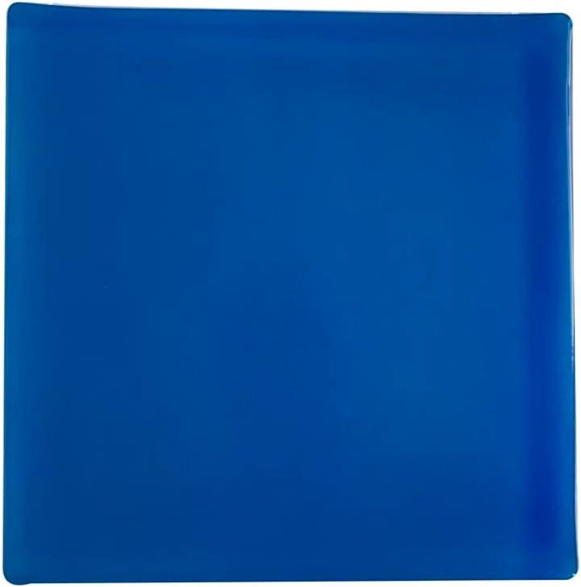 Motor Gel Kussen - Zadel Comfort - Lange Ritten - Vormt Zichzelf - 25x25x2 cm - Blauw
