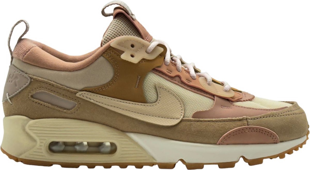 Nike Air Max 90 Futura Damesschoenen 37.5 Sanddrift/Hemp/Rose Whisper Bruin