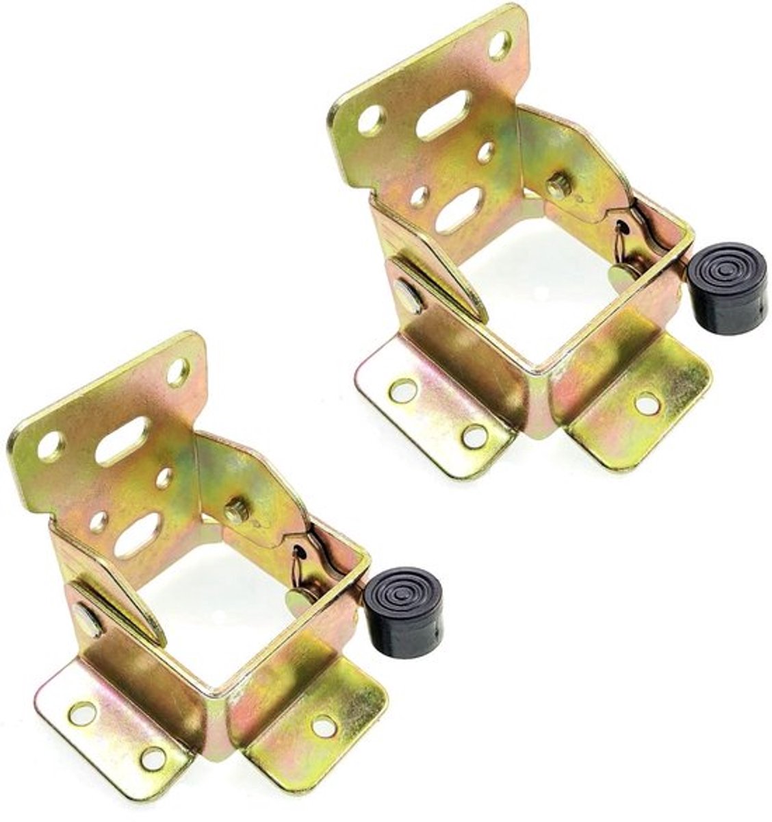 Opvouwbare Tafelbeugel - 2 x Beugels - Vouwbare Beugel - Klaptafelpoten - Muurbeugel - Geforceerd Slot - Vouwbeugel