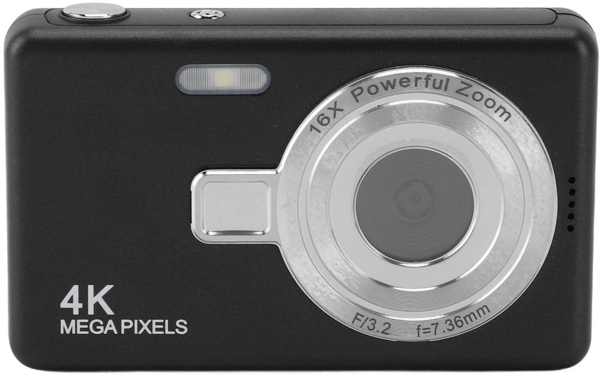 SnelShoppen - Digitale Camera 1080p Fotocamera Draagbare Compacte Camera met 2,4" LCD-scherm en 16x Digitale Zoom voor Kinderen, Tieners en Beginners,